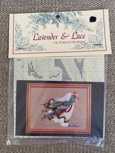 Lavender & Lace The First Angel of Light Cross Stitch Kit 1989 NOS - Bild 1 von 3