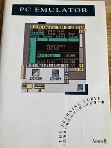 Guide de l'utilisateur de l'émulateur PC pour Acorn RISC OS par Acorn Iss 1, 1991 P/N 0493,114 - Photo 1/6