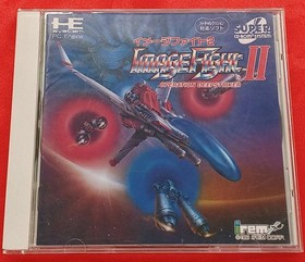 Pc Engine Super Cd Rom2 Model Image Fight Ii Irem Corporation FEf07
