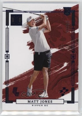2024 Panini Impeccable LIV Golf Blue /18 Matt Jones #48 Rookie RC - Image 1 of 2
