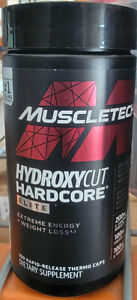 Muscletech Hydroxycut Hardcore Elite 100 Rapid Release Thermo Caps Weight Loss