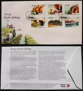 Trikot Briefmarken "Austernfischen" Ersttagsbrief 2014 - Bild 1 von 3