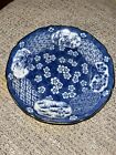 Takahashi Porcelain San Francisco Made In Japan Small Plate Blue And White Flora