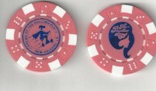 KREWE OF ROLLING ELVI 2022 MARDI GRAS POKER CHIP DOUBLOON 