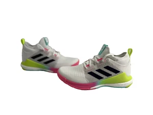 Adidas Crazyflight Mid Zapatos de Voleibol Blanco Púrpura Para Mujer Talla 10.5 HP3337 - Imagen 1 de 15