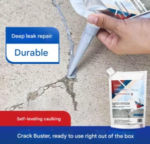 Concrete Crack Filler Concrete Repair Filler Floor Patch Repair Quick Drying - Picture 1 of 16