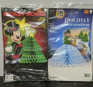 Eureka Mickey Mouse & Tiny Toon Honeycomb 11" Centerpieces - Lot of 2 - Sealed - Picture 1 of 6