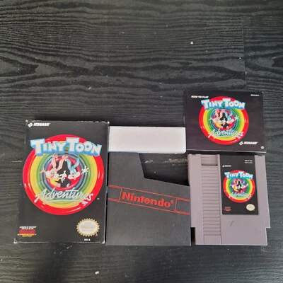Tiny Toon Adventures para Nintendo NES Completo En Caja CIB Gran Forma Foto 1 de 4