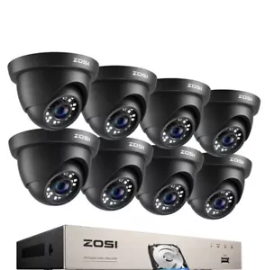 ZOSI 8 Channel  1080p 8 Cameras With Video Recorder 1TB Hard Drive - Picture 1 of 9