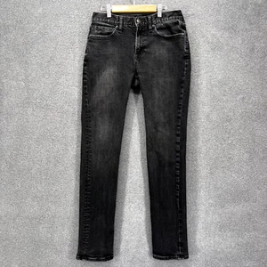 Free Assembly Jeans Damen 29 x 32 schwarz Denim Mid Rise Straight - Bild 1 von 13