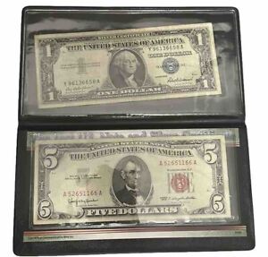 The Last U.S. Note and Silver Certificate 2 pc Collection