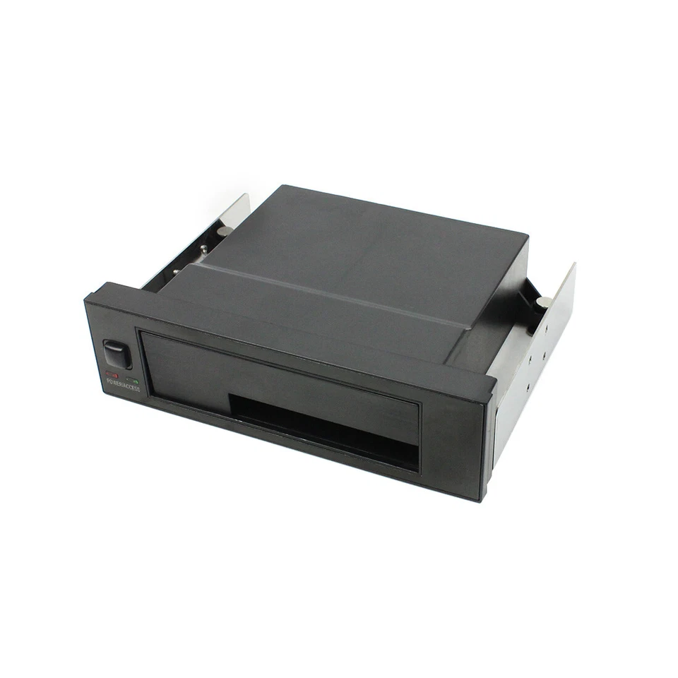 Internal Single Bay Tray-Less Mobile Rack Enclosure for 2.5" 3.5" SATA HDD SSD - Image 1 of 4