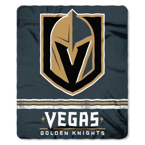 Vegas Golden Knights 50x60 Fleece Blanket - Fade Away Design [NEW] NHL Throw Cover