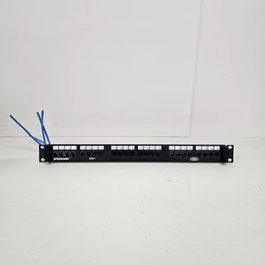Panel Jack Speedgain CAT5 24 Puertos 19" Montaje en Rack (ver detalles) - Imagen 1 de 8