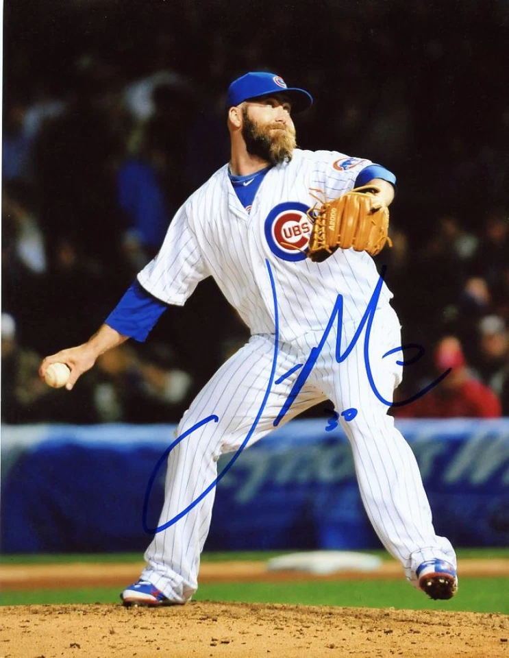 杰森·莫特 芝加哥库布斯 签名 8 X 10 照片 带真品证明 — 第 1/1 张图片