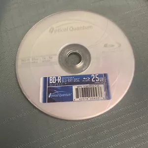 BD-R 4x 25GB Blue Blu-ray Blank Recordable 5 units OQBDR04LT-05 USA SELLER New - Picture 1 of 3