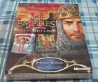 Age of Empires 2 Gold Edition Microsoft videogioco pc cd rom gioco vintage raro!