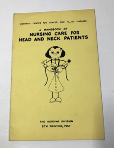 Handbuch der Pflege von Kopf-Hals-Patienten - 10-seitiges Heft - 1957 - Bild 1 von 4