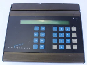 Linx Data Collection Terminal VII-5/2N 8 Function Keys w Ethernet, Badge Scanner - Picture 1 of 6