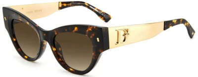 occhiali da sole donna Dsquared2 D2 0062/S 581/HA misura 49/19/145 NUOVO - Imagen 1 de 4