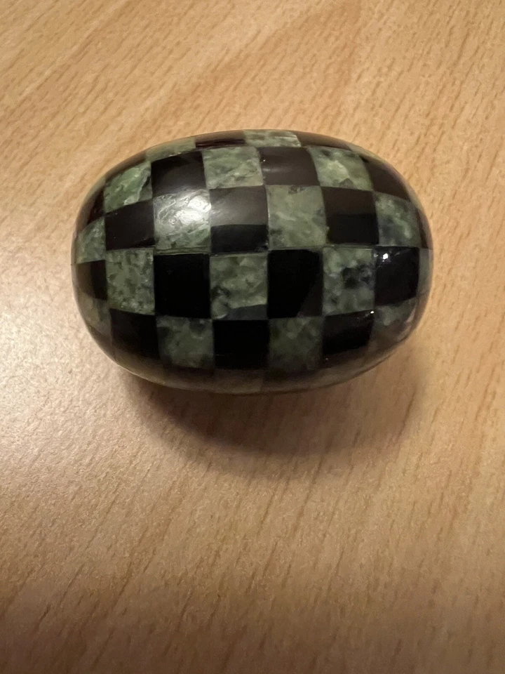 ¡Cuentas de mosaico de ágata negra de jadeíta natural! Con agujeros. 2 piezas 35/27 mm Foto 1 de 4