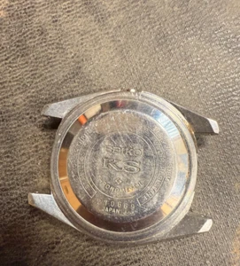 Vintage 1960's 70's RARE Seiko KS Men's Watch Case Back Chronometer 5626-7040 - Picture 1 of 5