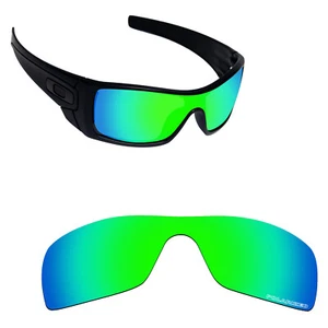 Hawkry SaltWater Proof Green Replacement Lenses for-Oakley Batwolf -Polarized - Picture 1 of 3