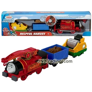 Yr 2017 Thomas & Friends Trackmaster Motorized Railway Train Set HELPFUL HARVEY - Picture 1 of 1