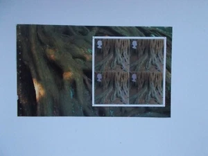 2000 SG2156a Tree Roots 2nd NVI Prestige Booklet Pane Treasury of Trees DX26 U/M - Picture 1 of 1