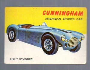 World on Wheels (1954) TOPPS - Card # 54 - Cunningham - Picture 1 of 2
