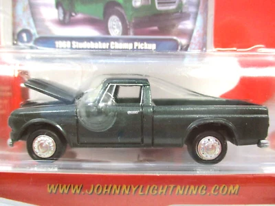 JOHNNY LIGHTNING - 1960 STUDEBAKER CHAMP PICKUP TRUCK (RUBBER TIRES) - 1/64 - Image 1 of 4