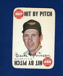 1968 Topps Game baseball card #9 Brooks Robinson Baltimore Orioles EXMT - Bild 1 von 2