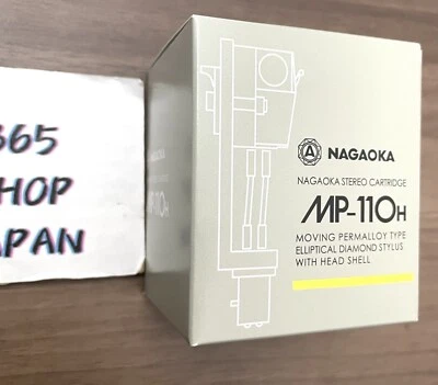 NAGAOKA MP-110H NEW MP type stereo cartridge with head shell for Turntable - Image 1 of 4