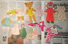 Vintage Bear & Other Paper Dolls