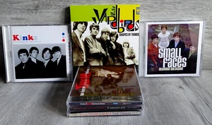 60's Band CD Lot The Yardbirds Them The Kinks Small Faces The Troggs Johnny Kidd - Picture 1 of 18