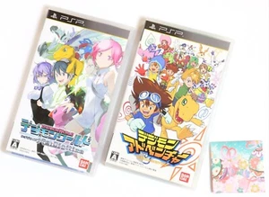 PSP Digimon Adventure World Re Digitize Lot 2 set Japan JP PlayStation Portable  - Picture 1 of 9