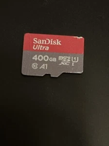 SANDISK ULTRA 400GB KARTA PAMIĘCI MICROSD SDXC HIGH SPEED - Zdjęcie 1 z 2