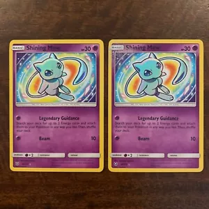 FEHLER Pokemon SHINING MEW - Shining Legends - 40/73 - Druckfehler Tintenfleck - Bild 1 von 5