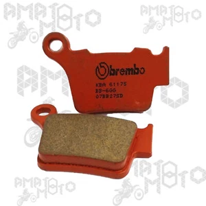 PASTIGLIE FRENO BREMBO POSTERIORI PER KTM EXC 125 2004 > - Imagen 1 de 1