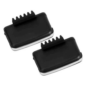 2pcs Black Front Left/Right A/C Air Vent Outlet Tab Clip Fit For Lexus ES350 New - Picture 1 of 4