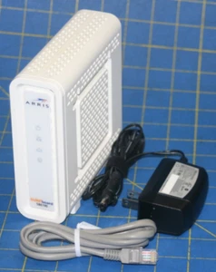 ARRIS Surfboard SB6190 - 32x8 Docsis 3.0 Cable Modem - White - Picture 1 of 7
