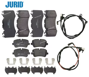 Front & Rear Brake Pad Set +Sensor OEM for Range Rover Supercharged V8 15-17 - Picture 1 of 1