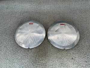 SAAB 900 OEM Wheel Center Cap Silver Finish Set Of 2 - Picture 1 of 5