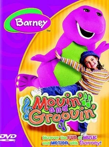 Barney Movin' and Groovin' DVD Music TV Show Songs I Love You PBS RARE HTF OOP - Picture 1 of 1