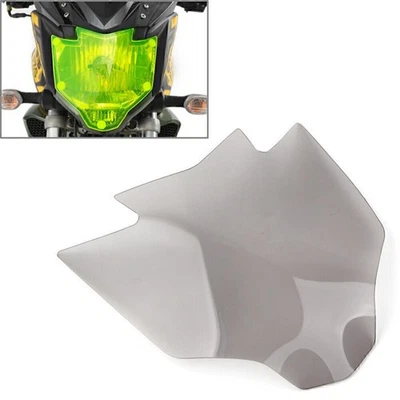 Front Headlight Guard Shield Screen Lens Cover Fit YAMAHA FZ-S 150 2017-19 Smoke — 第 1/4 张图片