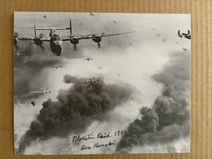 Ben Kuroki WW2 Hero Autographed 8x10 Picture Autograph Ploesti Raid - Picture 1 of 1