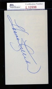 Harmon Killebrew Jsa Authenticated Signed 3x5 Index Card Autograph - Picture 1 of 1