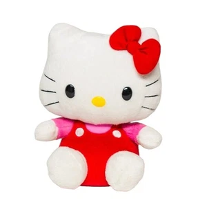 Plush HELLO KITTY By Sanrio 2010 TY Beanie Buddies Collection Stuffed Animal Toy - Picture 1 of 3