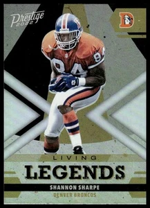 2022 Panini Prestige #LL-27 Shannon Sharpe Living Legends Denver Broncos - Picture 1 of 2