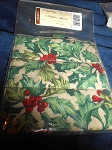 NEW LONGABERGER HANDLE GRIPPER AMERICAN HOLLY - Picture 1 of 1